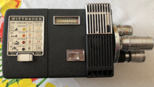Wittnauer Cine-Twin Camera with Lighting Chart.