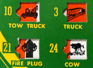 Spot a Tow Truck, a Truck a Fire Plug or a Cow with the Holiday Inn Game