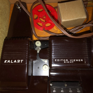 Kalart Editor With Film Reel and Cord.