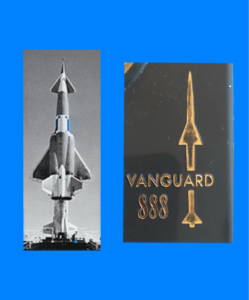 Navaho Rocket (Left) and Emerson 888 Vanguard Logo (Right)