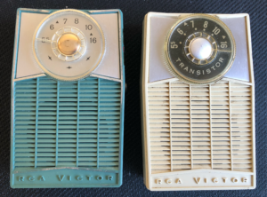 Two Pockette Radio’s Side by Side