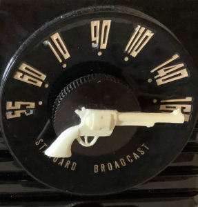 Six Shooter Tuner for the Silvertone Cowboy Radio