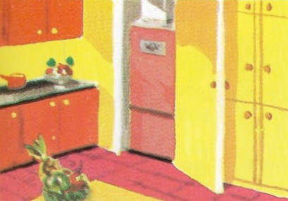 A Furnace in Your Kitchen Painting