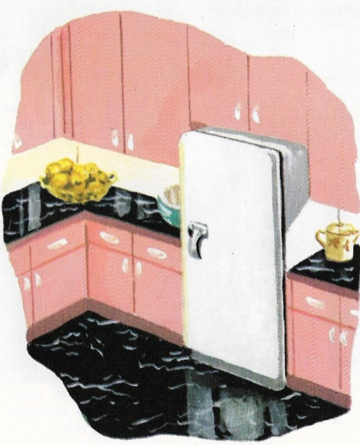 Extra Freezer in your Kitchen Painting