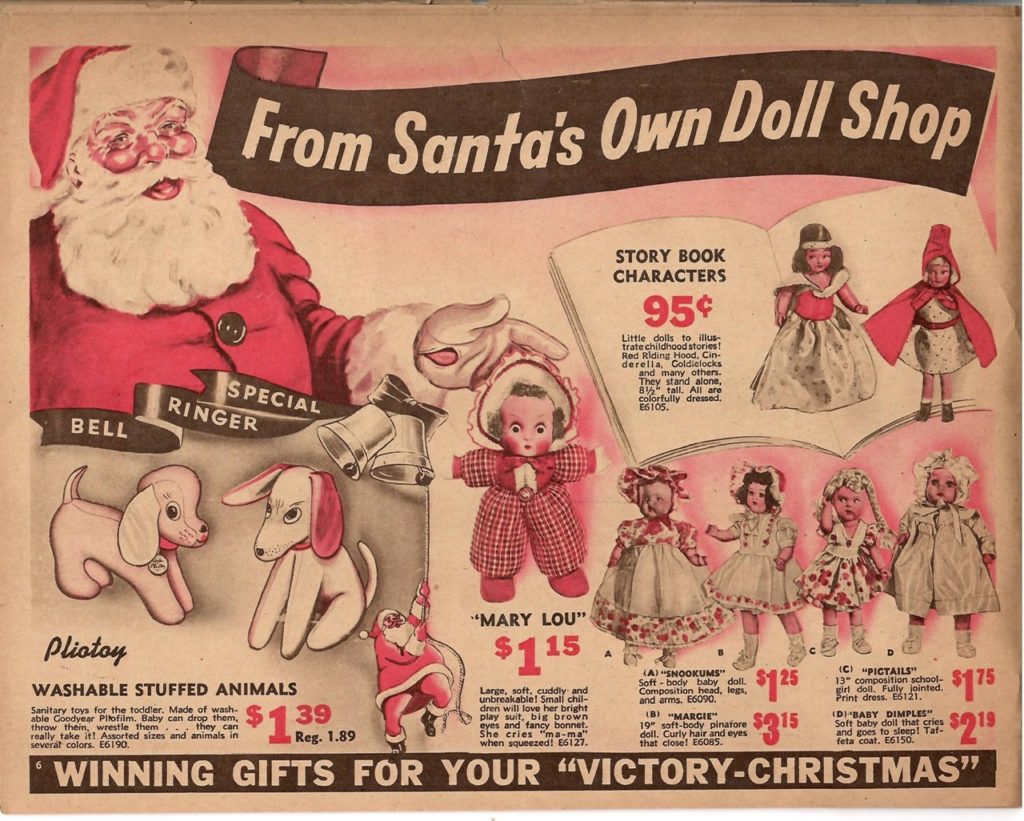 Santa’s Own Doll Shop Flyer
