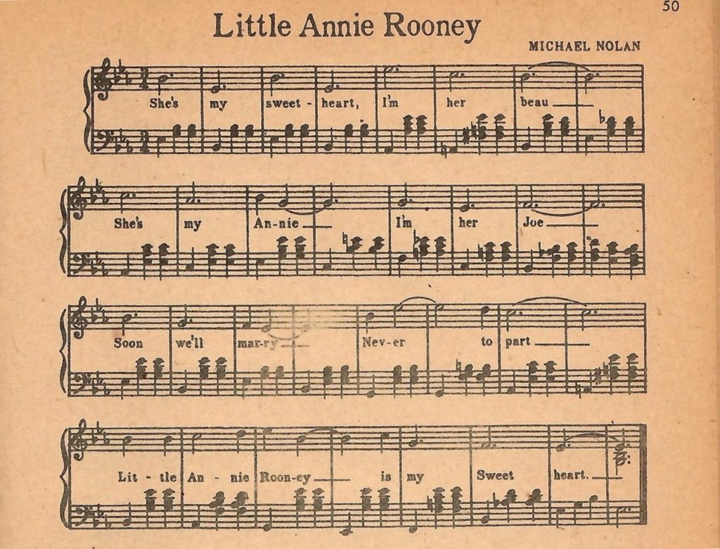 Little Annie Rooney Sheet Music.