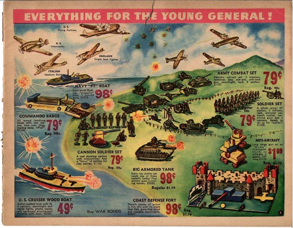 Land Sea and Air Fighting Toys Flyer