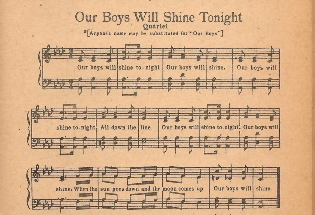 More Classic Song Sheet Music.