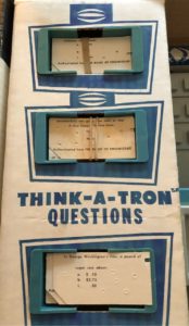 Think-A-Tron Punch Card Questions
