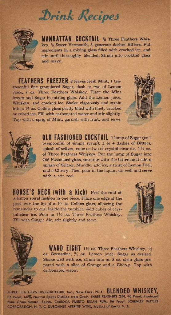 Six Special Drink Recipes. Life of the Party