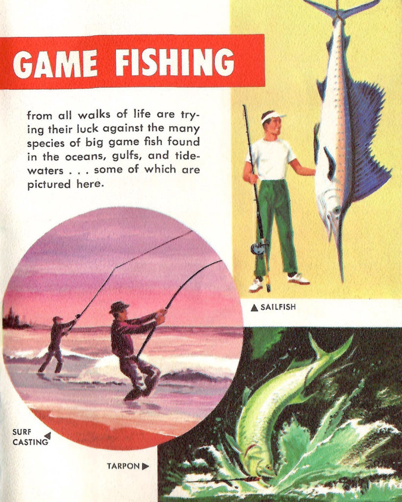 How to go big game fishing.