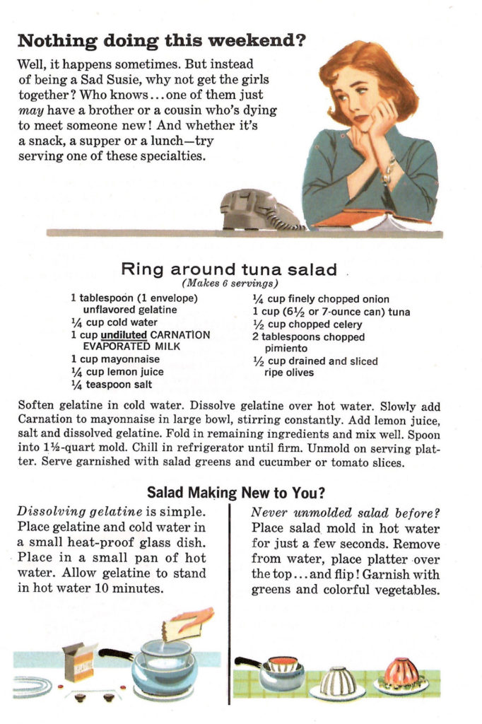 Tuna salad recipe.