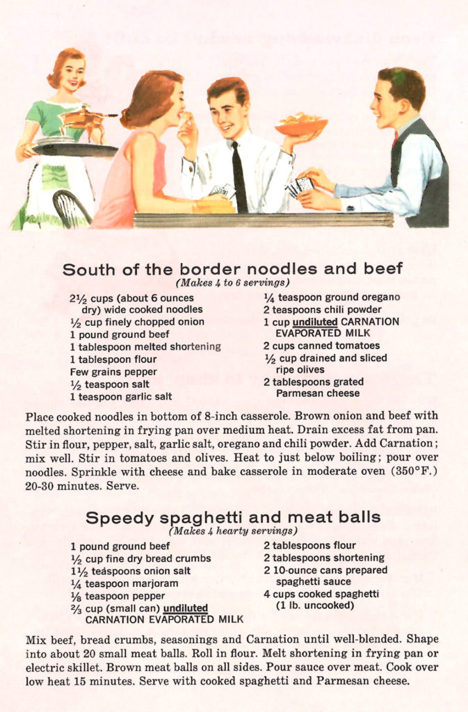 South of the border noodles and beef recipe along with spaghetti recipe.