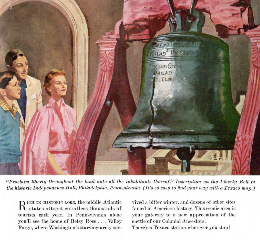 Historic America! The Liberty Bell!