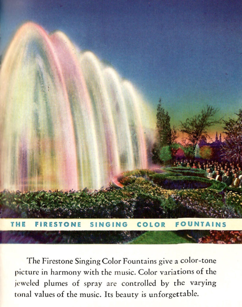 Fantastic Firestone Singing Color Fountains