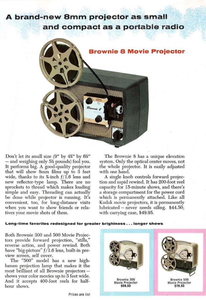 The Perfect, Yet Compact, Projector for Home Movies.