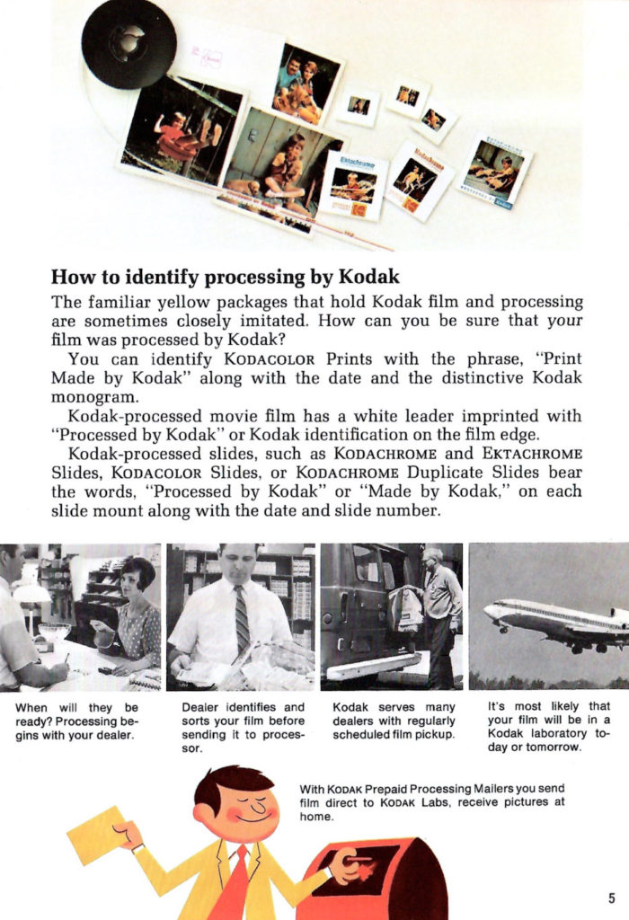 Film Processing by Kodak can be Easily Identified.