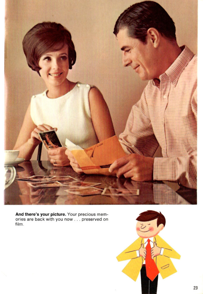 Memories saved forever on pictures printed by Kodak.