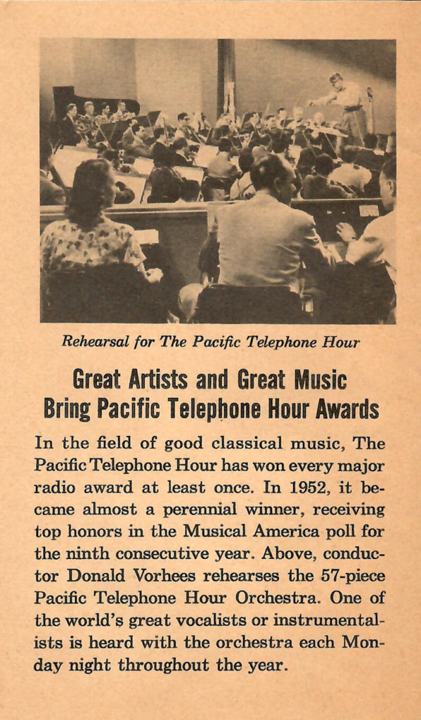 August Talk! An article about The Pacific Telephone Hour radio show.