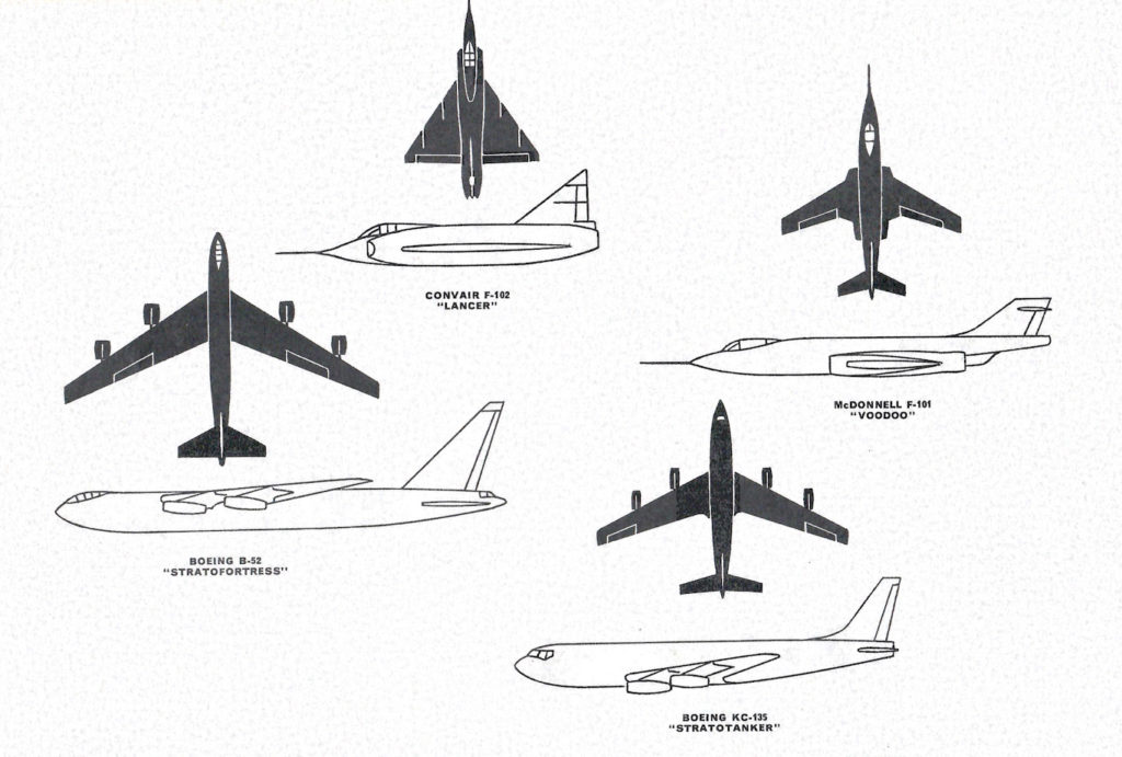 Pilots Scramble to Reach these Planes! Various jets use during the Cold War.