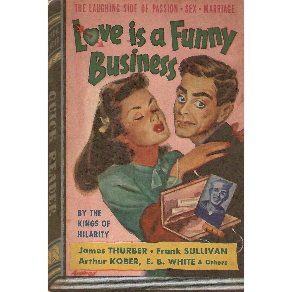 Front cover of a quick reader book called Love is a Funny Business.