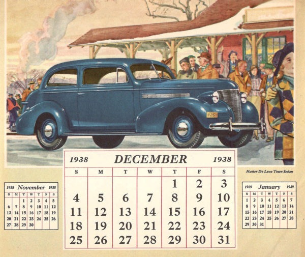 Experience a Vintage Road Trip Via a Car Calendar Glorious Vintage Stuff
